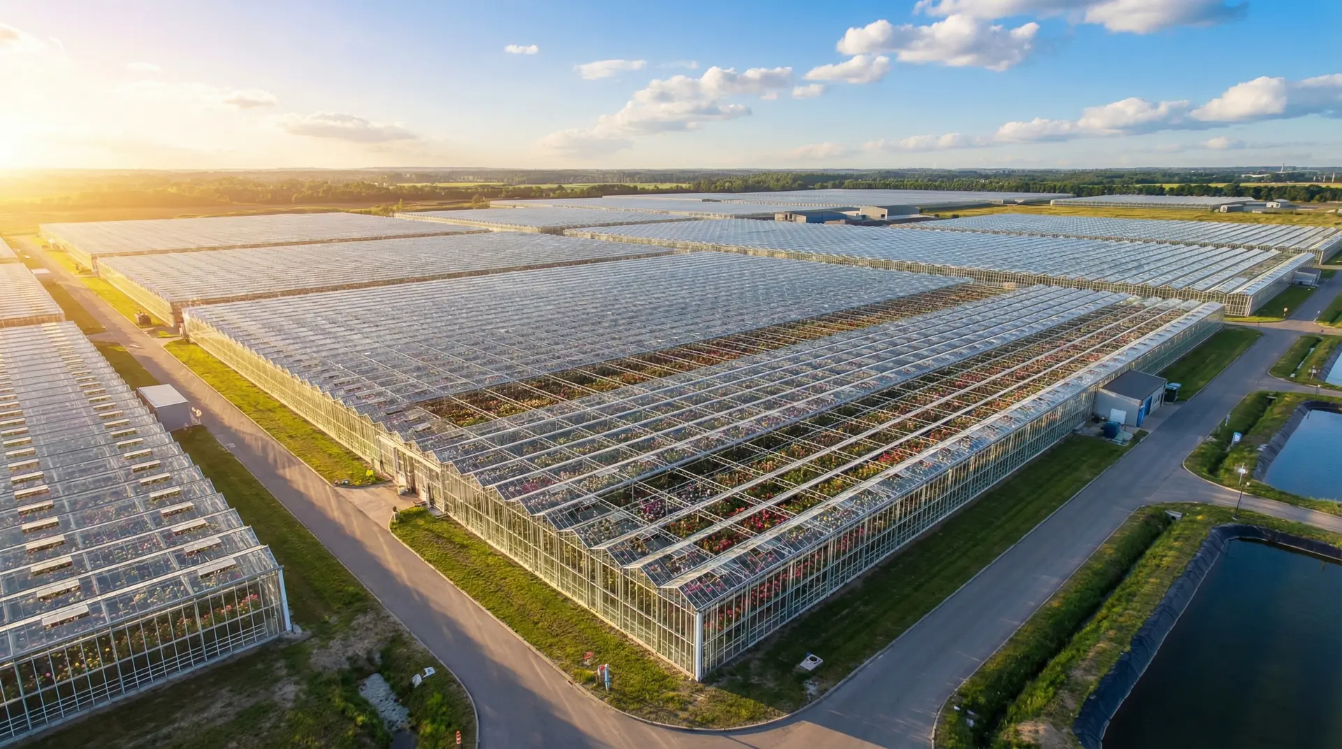 梦金鹏玫瑰基地全景